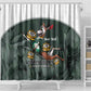 Custom South Africa Rugby Shower Curtain Springboks 4th Champions World Cup Proud Bokke