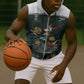 Custom South Africa Rugby Sleeveless Zip Hoodie Springboks 4th Champions World Cup Proud Bokke - African Pride