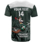 Custom South Africa Rugby T shirt Springboks 4th Champions World Cup Proud Bokke
