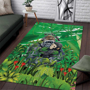 Rwanda Kwita Izina 2025 Area Rug Gorilla Naming Day - African Pride