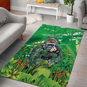 Rwanda Kwita Izina 2025 Area Rug Gorilla Naming Day - African Pride