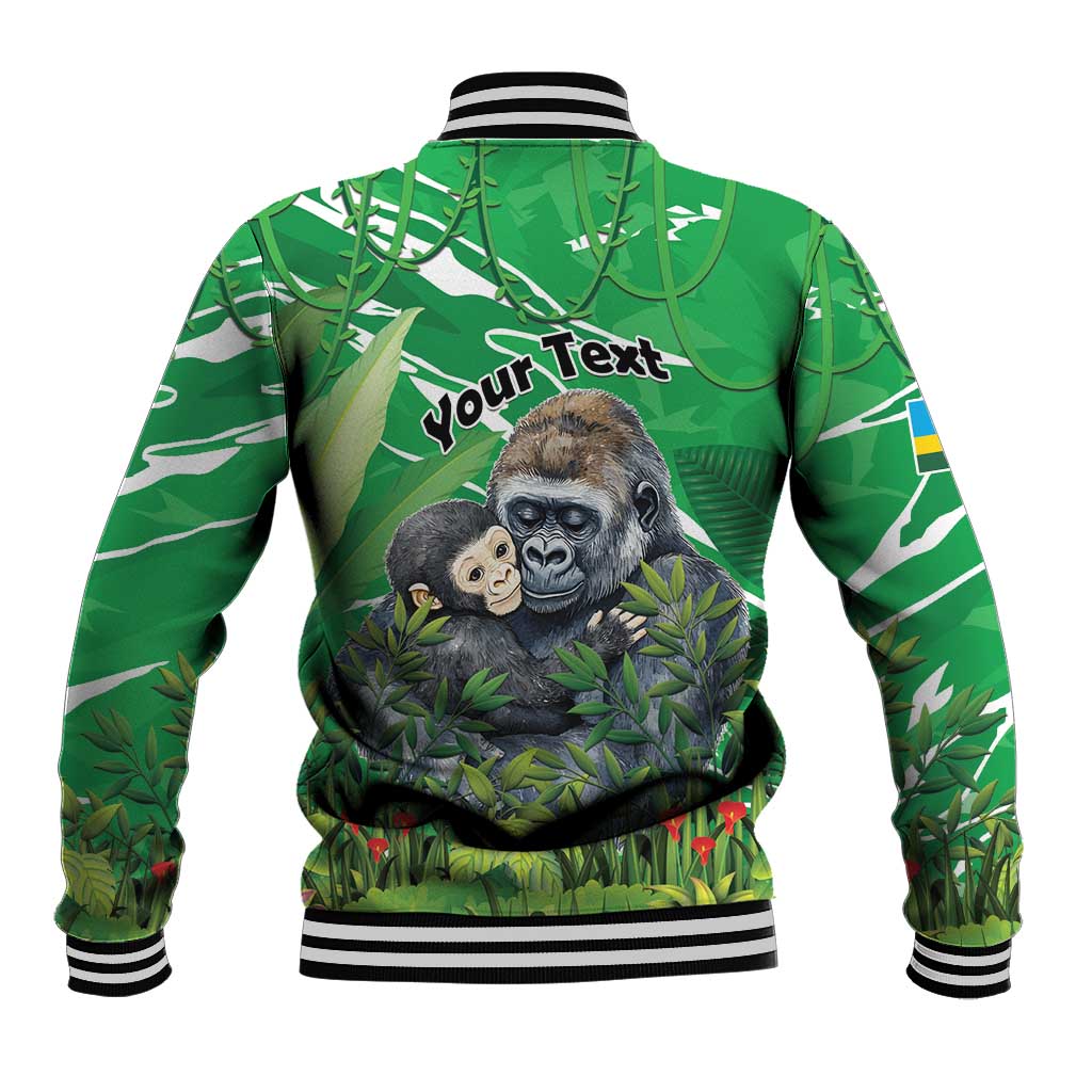 Personalized Rwanda Kwita Izina 2025 Baseball Jacket Gorilla Naming Day - African Pride