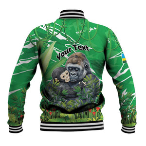 Personalized Rwanda Kwita Izina 2025 Baseball Jacket Gorilla Naming Day - African Pride