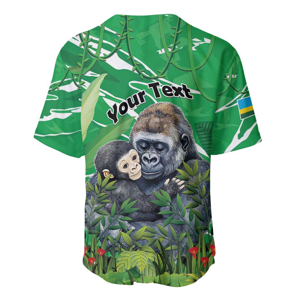 Personalized Rwanda Kwita Izina 2025 Baseball Jersey Gorilla Naming Day - African Pride