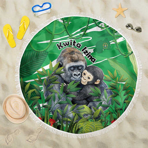 Rwanda Kwita Izina 2025 Beach Blanket Gorilla Naming Day - African Pride