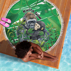 Rwanda Kwita Izina 2025 Beach Blanket Gorilla Naming Day - African Pride