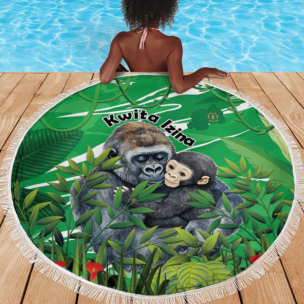 Rwanda Kwita Izina 2025 Beach Blanket Gorilla Naming Day - African Pride