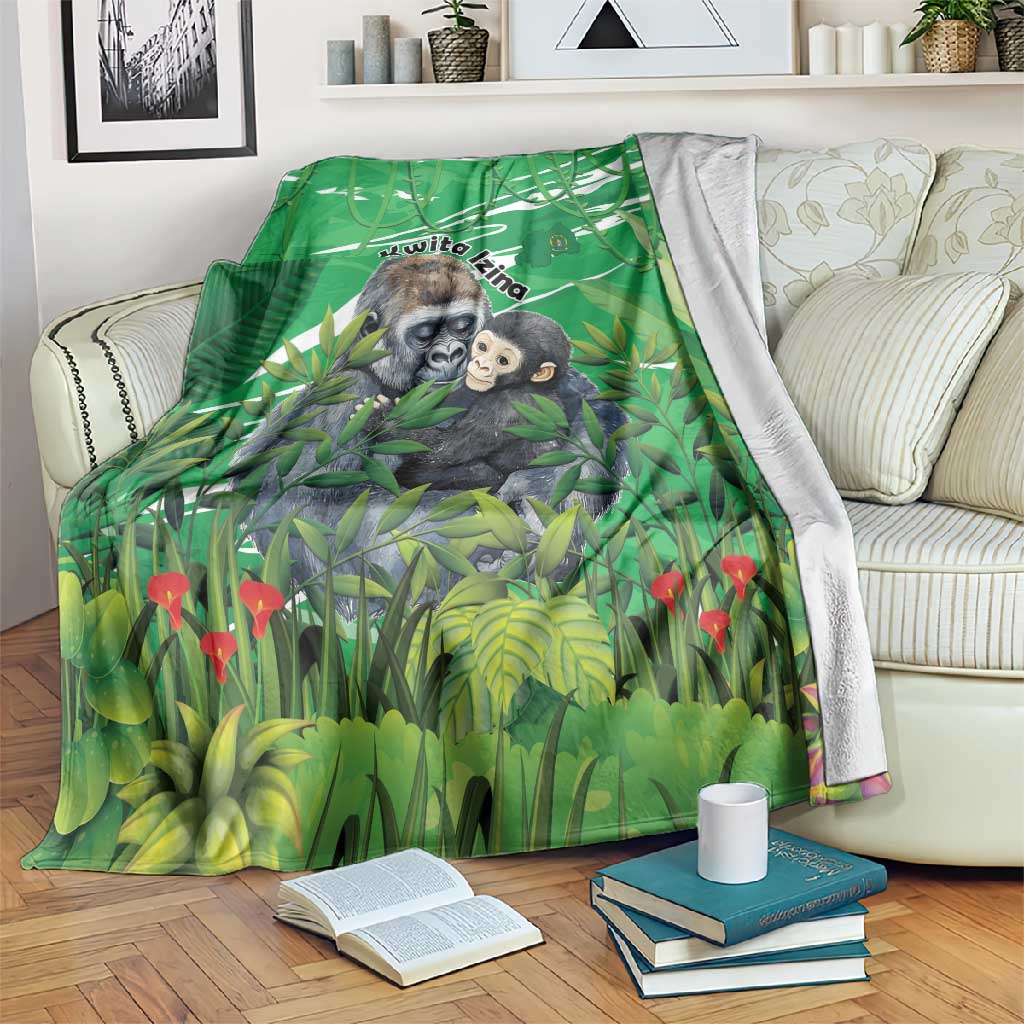 Rwanda Kwita Izina 2025 Blanket Gorilla Naming Day - African Pride