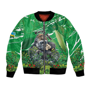 Personalized Rwanda Kwita Izina 2025 Bomber Jacket Gorilla Naming Day - African Pride