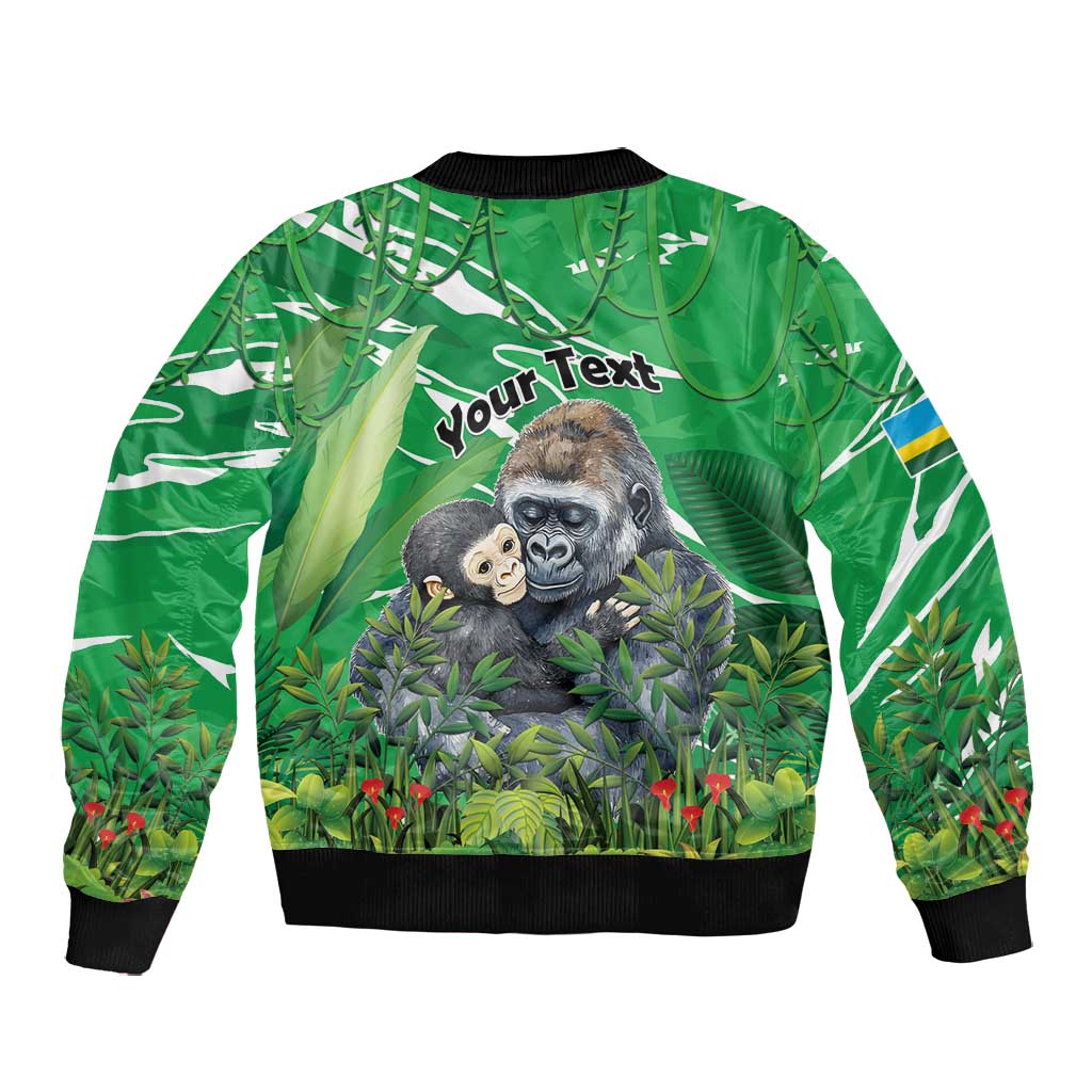 Personalized Rwanda Kwita Izina 2025 Bomber Jacket Gorilla Naming Day - African Pride