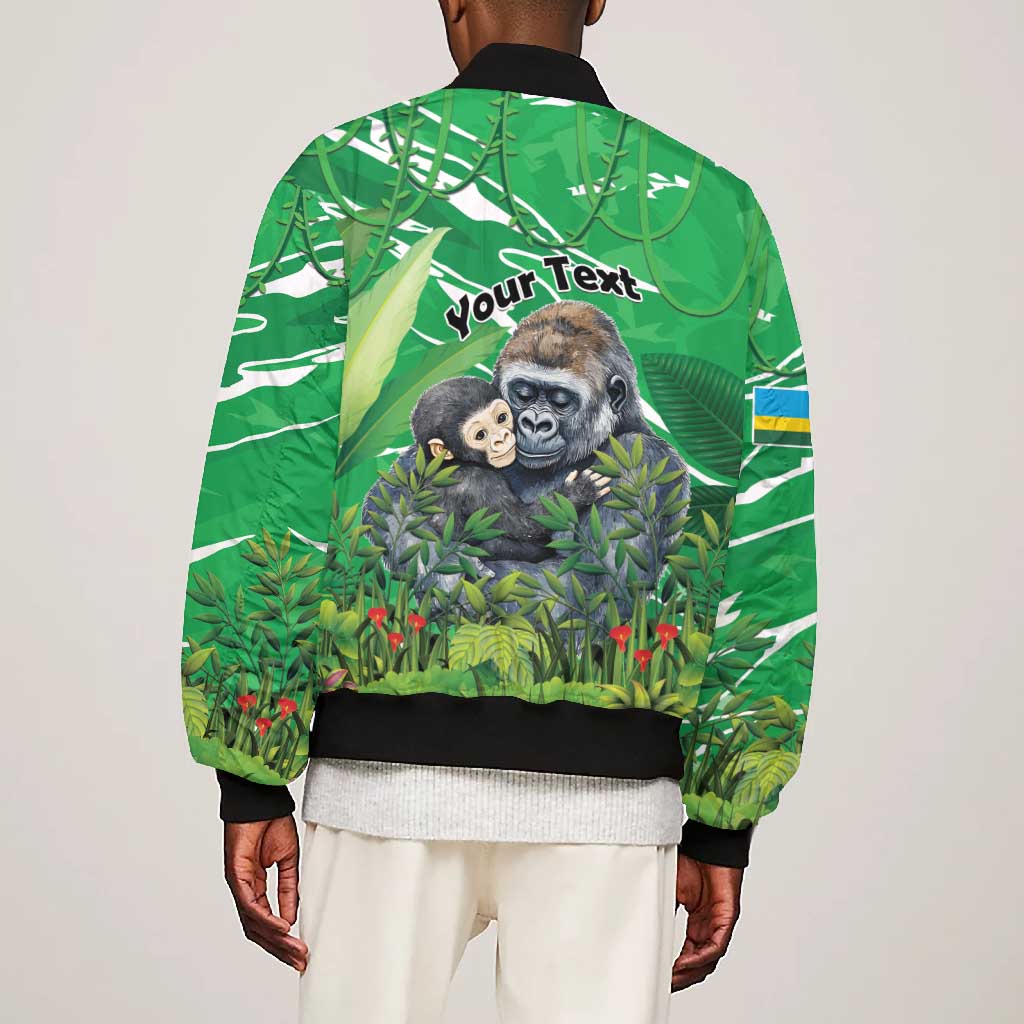Personalized Rwanda Kwita Izina 2025 Bomber Jacket Gorilla Naming Day - African Pride
