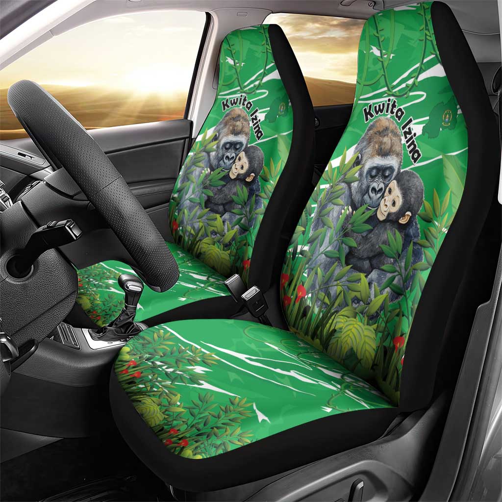 Rwanda Kwita Izina 2025 Car Seat Cover Gorilla Naming Day - African Pride