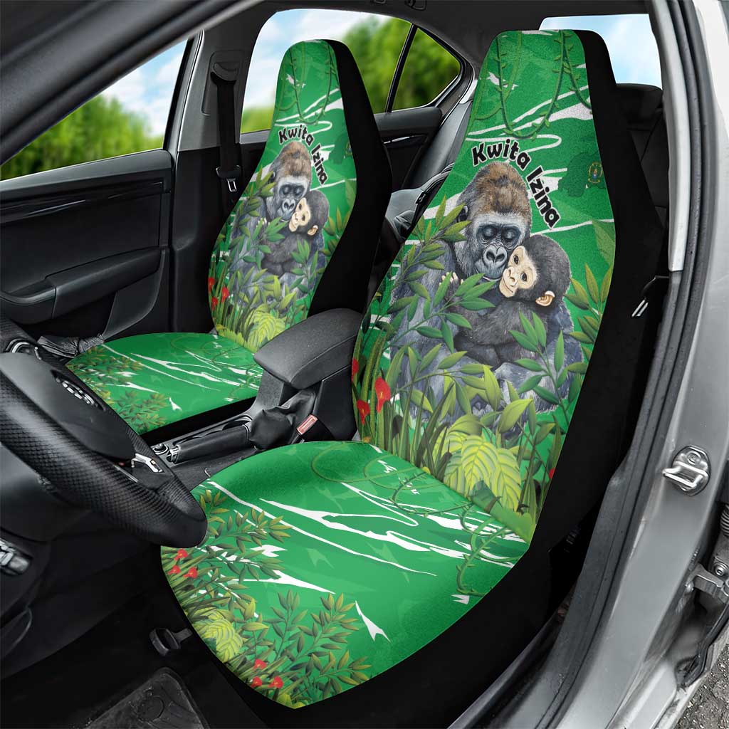 Rwanda Kwita Izina 2025 Car Seat Cover Gorilla Naming Day - African Pride