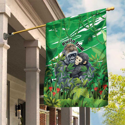 Rwanda Kwita Izina 2025 Garden Flag Gorilla Naming Day - African Pride
