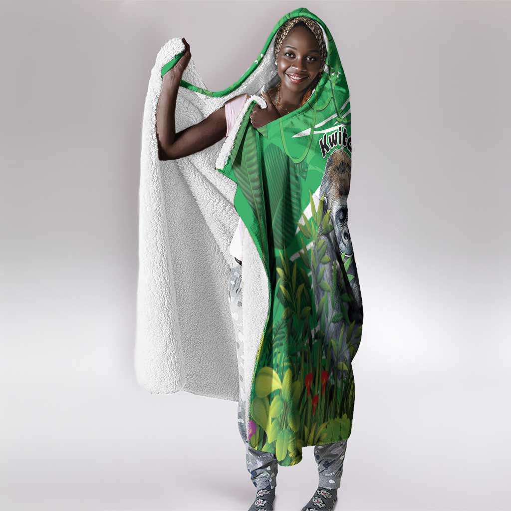 Rwanda Kwita Izina 2025 Hooded Blanket Gorilla Naming Day - African Pride