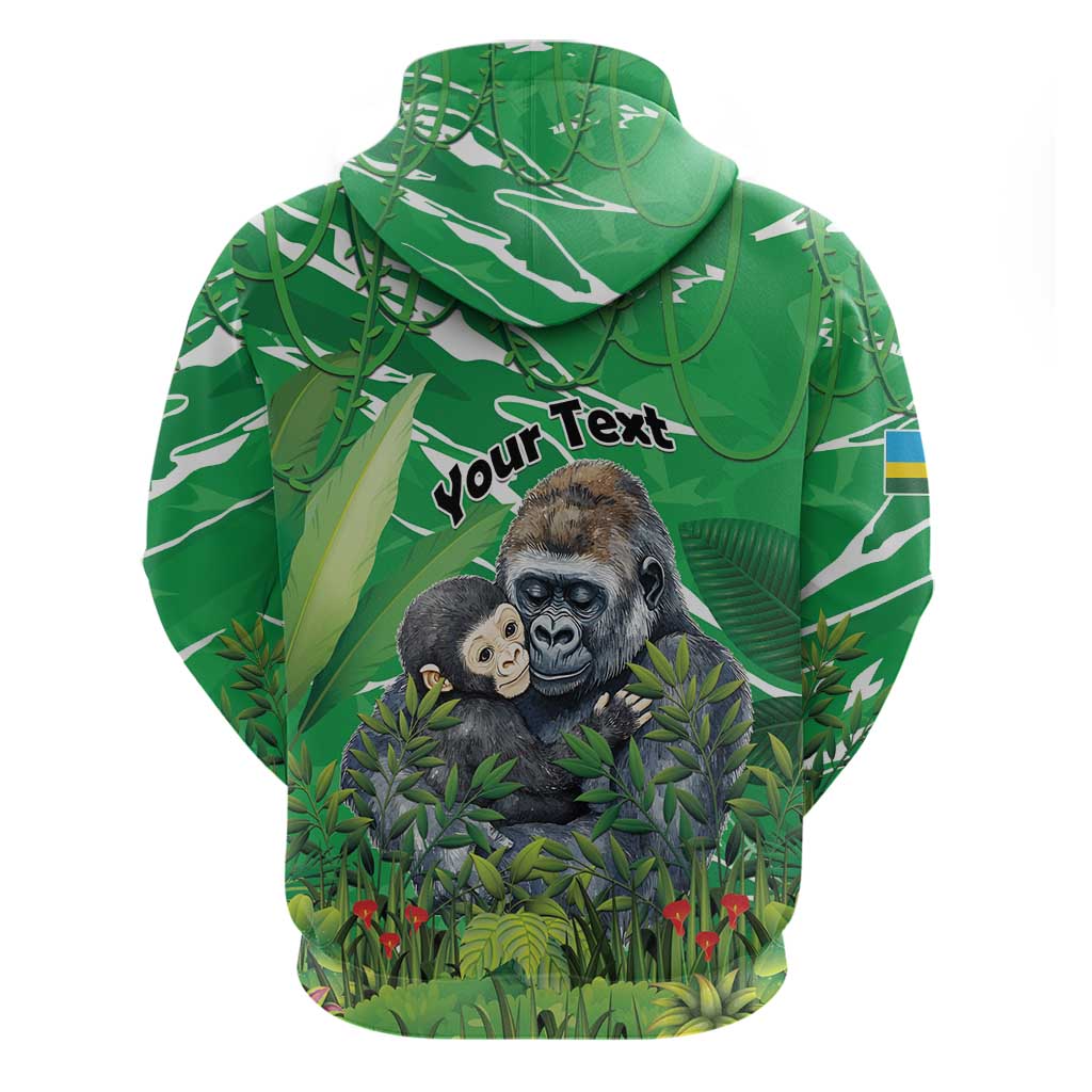 Personalized Rwanda Kwita Izina 2025 Hoodie Gorilla Naming Day - African Pride
