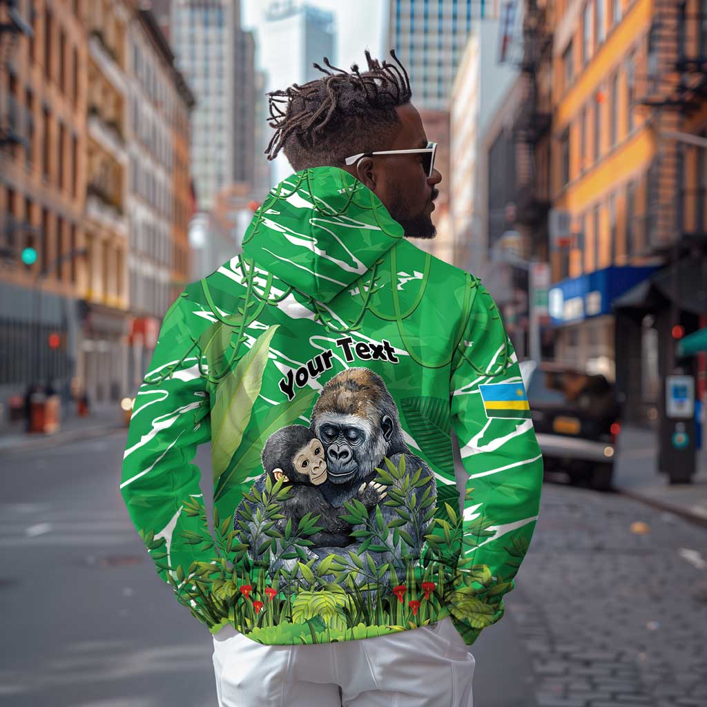 Personalized Rwanda Kwita Izina 2025 Hoodie Gorilla Naming Day - African Pride