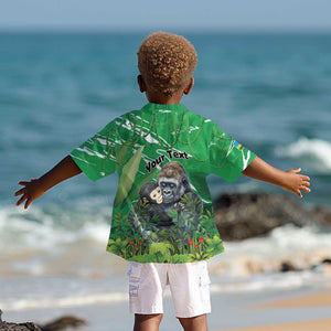 Personalized Rwanda Kwita Izina 2025 Kid Hawaiian Shirt Gorilla Naming Day - African Pride