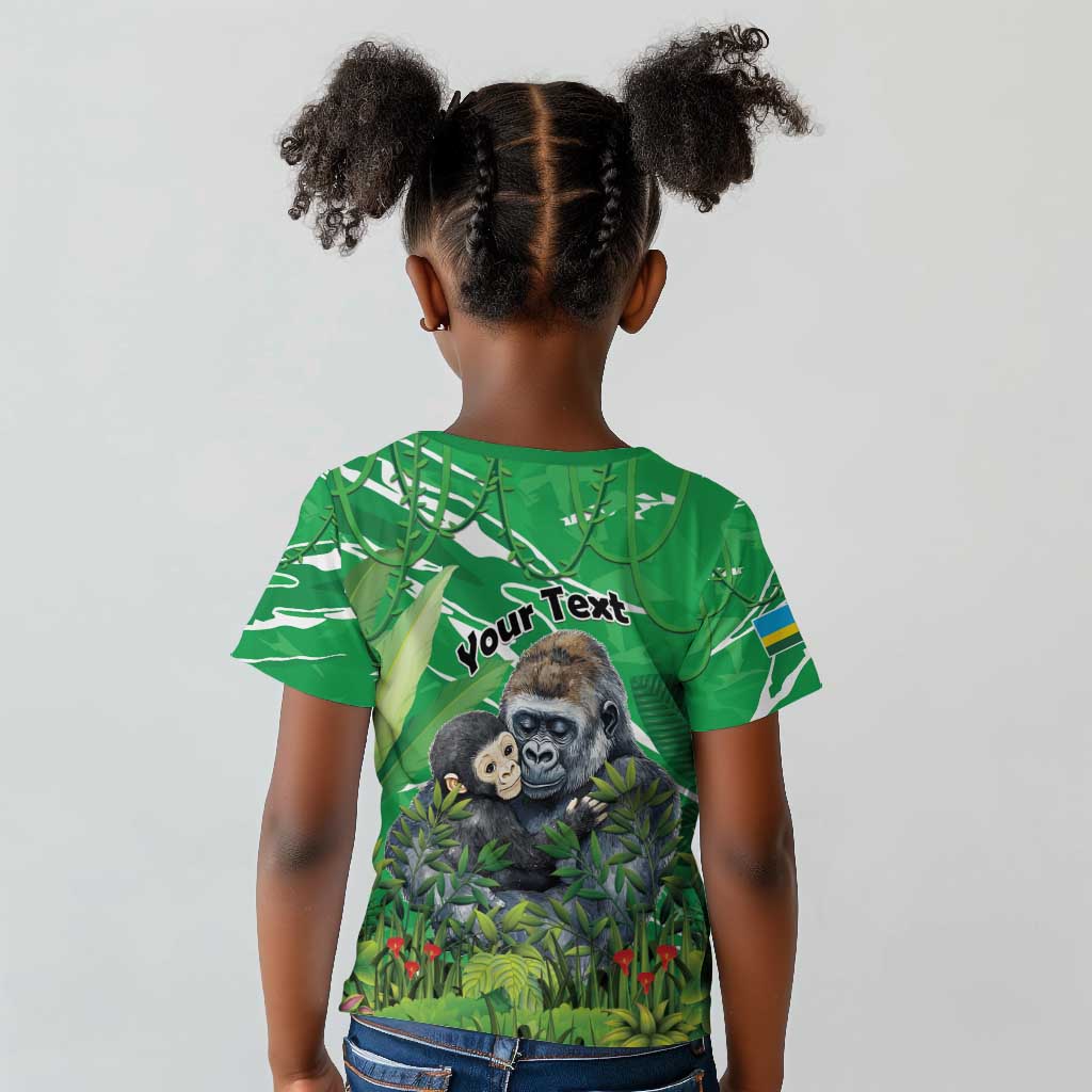 Personalized Rwanda Kwita Izina 2025 Kid T shirt Gorilla Naming Day - African Pride