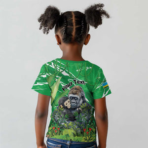 Personalized Rwanda Kwita Izina 2025 Kid T shirt Gorilla Naming Day - African Pride