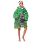 Personalized Rwanda Kwita Izina 2025 Kid Wearable Blanket Hoodie Gorilla Naming Day - African Pride