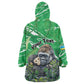 Personalized Rwanda Kwita Izina 2025 Kid Wearable Blanket Hoodie Gorilla Naming Day - African Pride