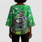 Personalized Rwanda Kwita Izina Kimono Sleeve Blouse Name a Gorilla - Save a Species
