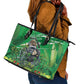 Rwanda Kwita Izina 2025 Leather Tote Bag Gorilla Naming Day - African Pride