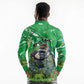 Personalized Rwanda Kwita Izina 2025 Long Sleeve Polo Shirt Gorilla Naming Day - African Pride