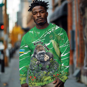 Personalized Rwanda Kwita Izina 2025 Long Sleeve Shirt Gorilla Naming Day - African Pride