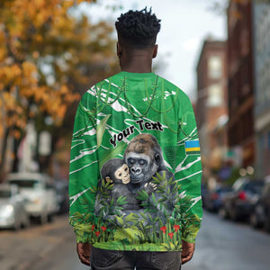 Personalized Rwanda Kwita Izina 2025 Long Sleeve Shirt Gorilla Naming Day - African Pride