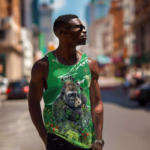 Personalized Rwanda Kwita Izina 2025 Men Tank Top Gorilla Naming Day - African Pride