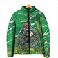 Personalized Rwanda Kwita Izina Padded Jacket Name a Gorilla - Save a Species