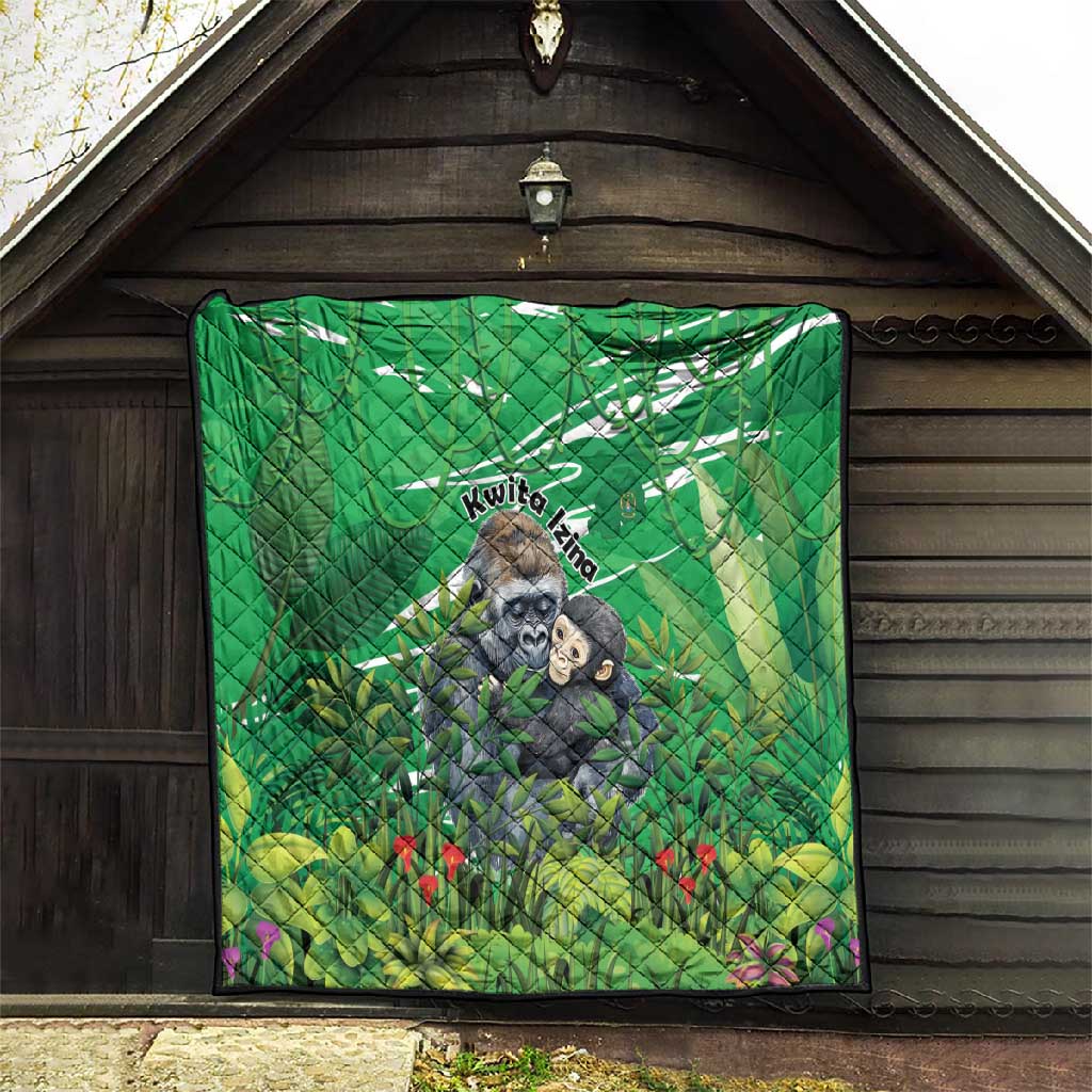 Rwanda Kwita Izina 2025 Quilt Gorilla Naming Day - African Pride