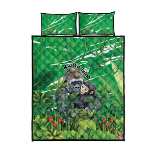 Rwanda Kwita Izina 2025 Quilt Bed Set Gorilla Naming Day - African Pride