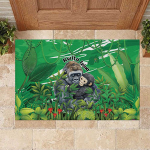 Rwanda Kwita Izina 2025 Rubber Doormat Gorilla Naming Day - African Pride