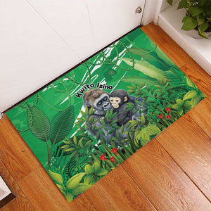 Rwanda Kwita Izina 2025 Rubber Doormat Gorilla Naming Day - African Pride