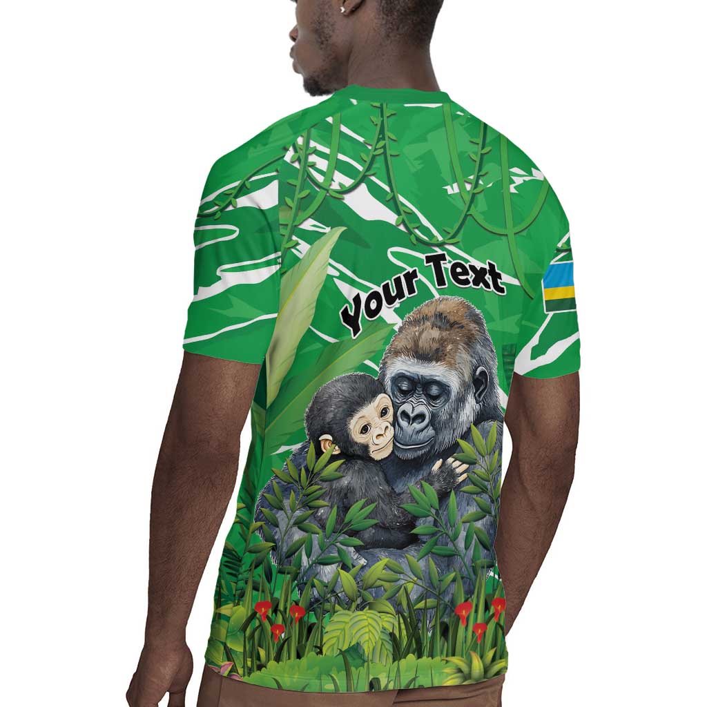 Personalized Rwanda Kwita Izina 2025 Rugby Jersey Gorilla Naming Day - African Pride