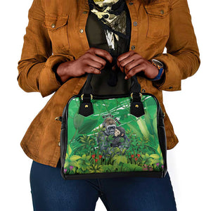 Rwanda Kwita Izina 2025 Shoulder Handbag Gorilla Naming Day - African Pride