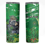 Personalized Rwanda Kwita Izina 2025 Skinny Tumbler Gorilla Naming Day - African Pride