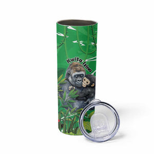 Personalized Rwanda Kwita Izina 2025 Skinny Tumbler Gorilla Naming Day - African Pride