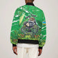 Personalized Rwanda Kwita Izina 2025 Sleeve Zip Bomber Jacket Gorilla Naming Day - African Pride