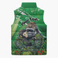 Personalized Rwanda Kwita Izina Sleeveless Puffer Jacket Name a Gorilla - Save a Species