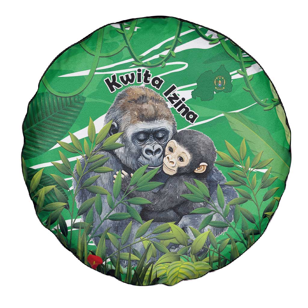 Rwanda Kwita Izina 2025 Spare Tire Cover Gorilla Naming Day - African Pride