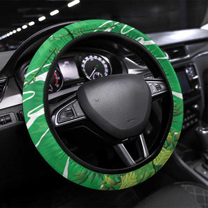 Rwanda Kwita Izina 2025 Steering Wheel Cover Gorilla Naming Day - African Pride