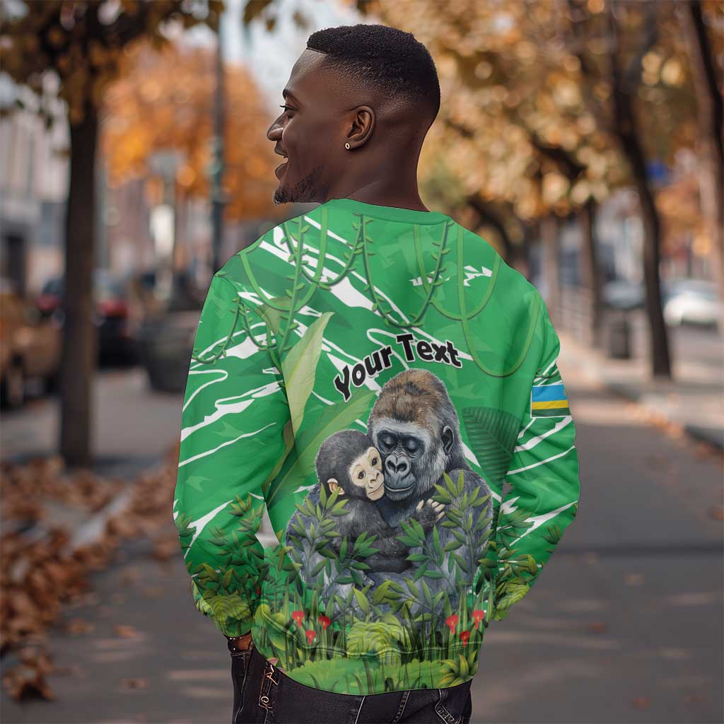 Personalized Rwanda Kwita Izina 2025 Sweatshirt Gorilla Naming Day - African Pride