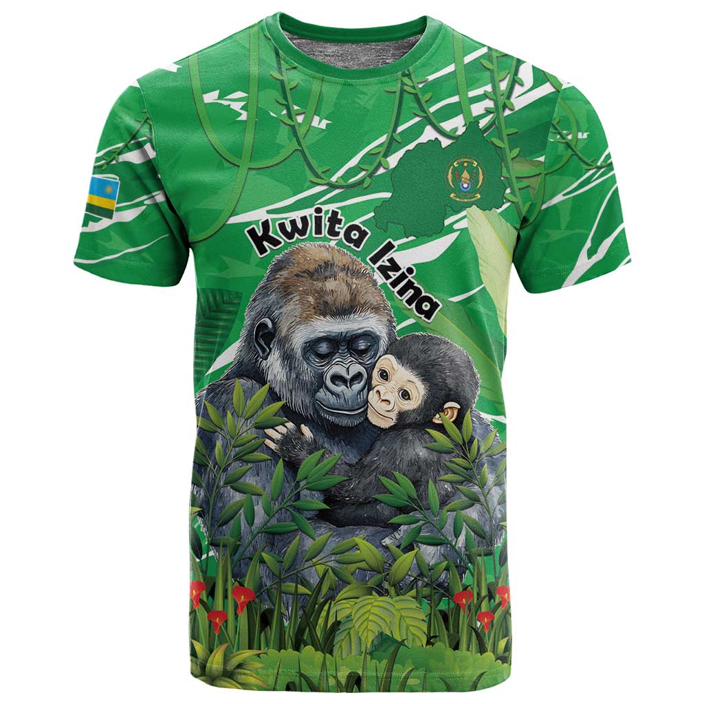 Personalized Rwanda Kwita Izina 2025 T shirt Gorilla Naming Day - African Pride