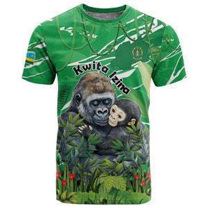 Personalized Rwanda Kwita Izina 2025 T shirt Gorilla Naming Day - African Pride