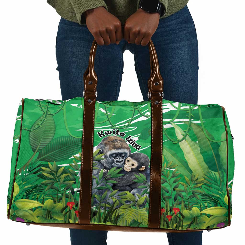 Bag Rwanda Log Rwanda Kwita Izina Travel Bag Name a Gorilla - Save a Species by ...