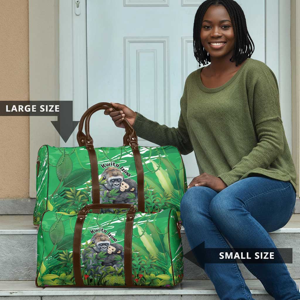 Rwanda Kwita Izina Travel Bag Name a Gorilla - Save a Species
